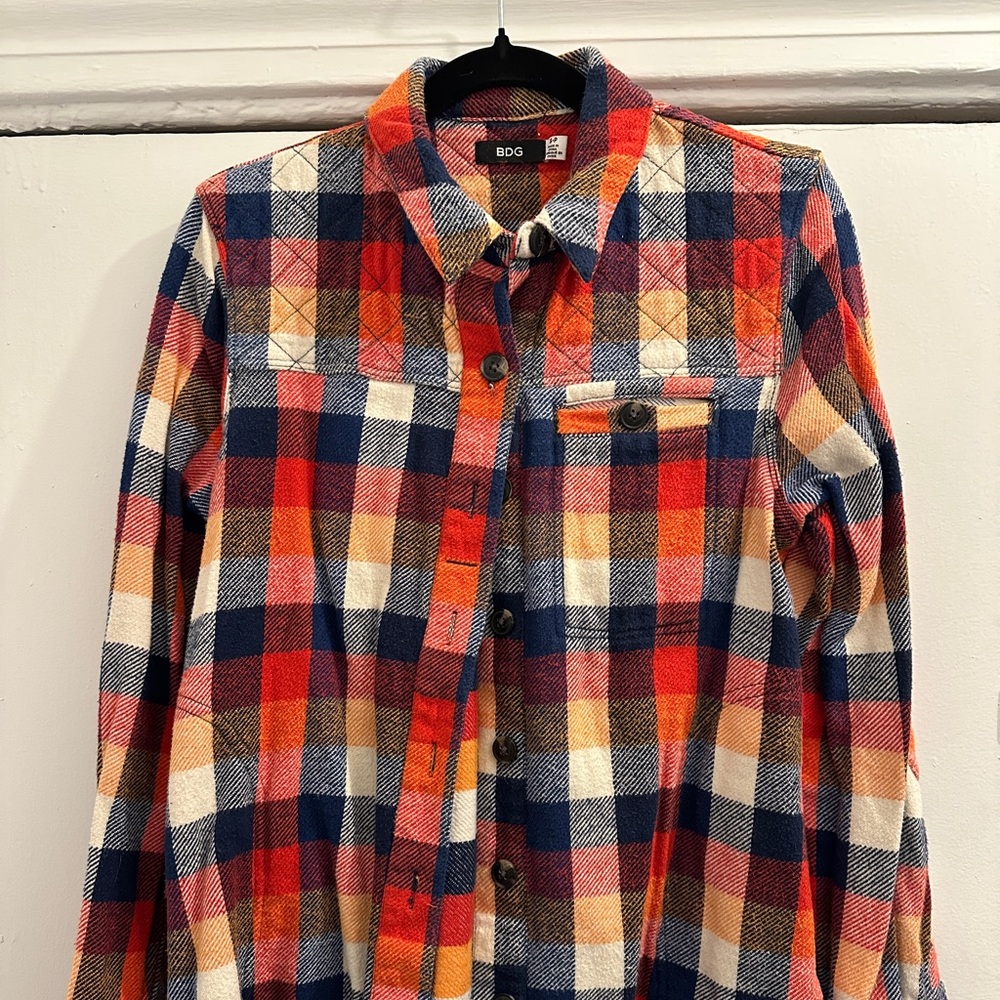 BDG Women’s Plaid Shirt